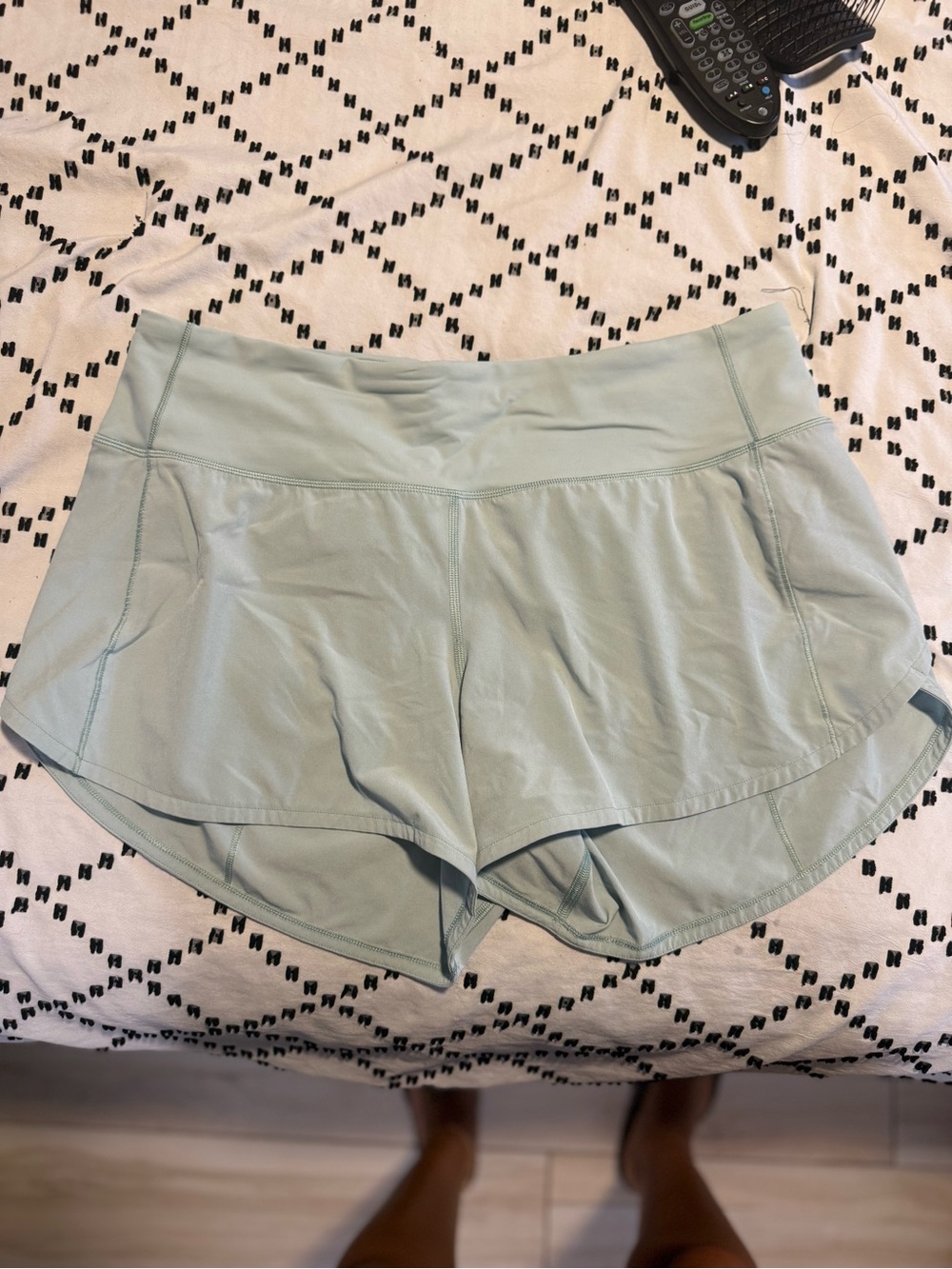 lululemon athletica Light Sage High-Rise Speed Ups Shorts